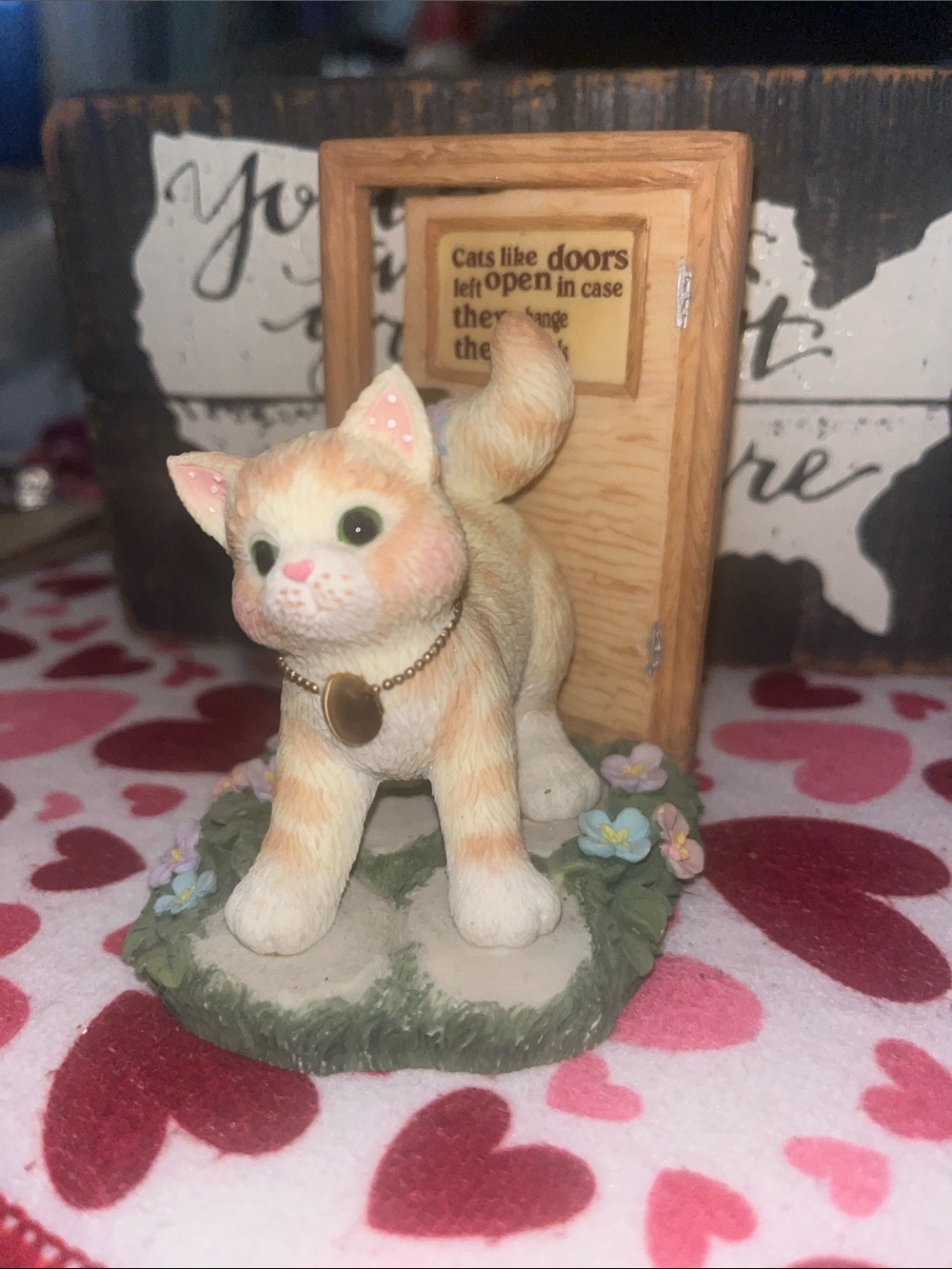 Enesco “Calico Kittens: Cats like the doors open…” 62/811 Priscilla Hillman 1999